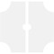 Ekena Millwork Haus Architectural Grade PVC Contemporary Ceiling Medallion, Two Piece, 24"OD x 3"ID x 8"C x 1"P CMP24HS2-03000 - alternate 3